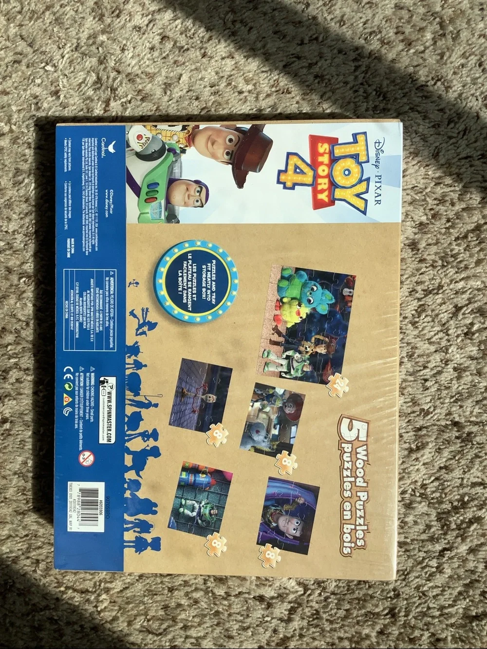 Toy Story 4 Wooden Puzzle - Disney Pixar